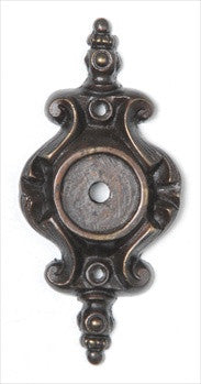 Notting Hill NHE-512-DB: Pembridge Backplate - Dark Brass