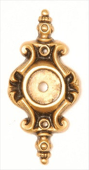 Notting Hill NHE-512-SG: Pembridge Backplate - 24K Satin Gold