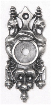 Notting Hill NHE-513-AP: Griffin Backplate - Antique Pewter