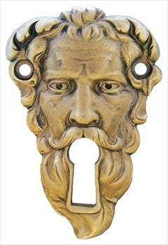Notting Hill NHE-518-AB: Sentinel Escutcheon Plate - Antique Brass