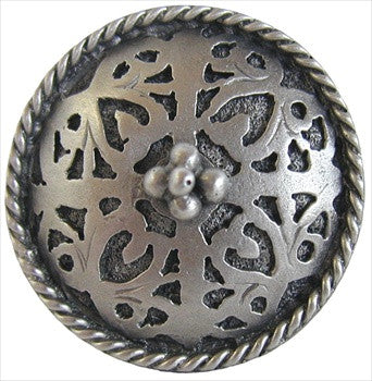 Notting Hill NHK-112-AP: Moroccan Jewel Cabinet Knob - Antique Pewter