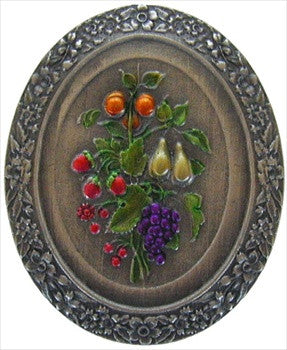 Notting Hill NHK-113-PHT: Fruit Bouquet Cabinet Knob - Pewter