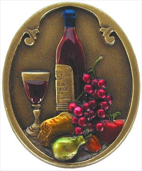 Notting Hill NHK-140-BHT: Best Cellar (Wine) Cabinet Knob - Brass