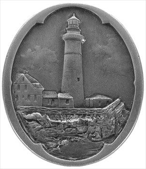Notting Hill NHK-142-AP: Guiding Lighthouse Cabinet Knob - Antique Pewter