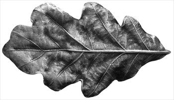 Notting Hill NHK-144-AP: Oak Leaf Cabinet Knob - Antique Pewter