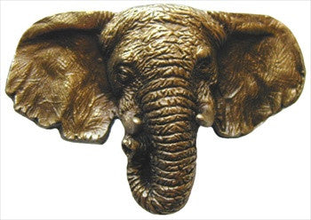 Notting Hill NHK-153-AB: Goliath (Elephant) Cabinet Knob - Antique Brass