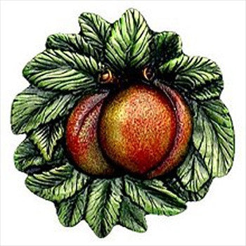 Notting Hill NHK-154-PHT: Georgia Peach Cabinet Knob - Pewter