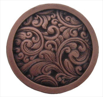 Notting Hill NHK-159-AC: Saddleworth Cabinet Knob - Antique Copper