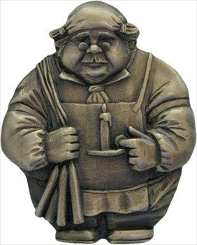 Notting Hill NHK-165-AB: Candlestick Maker Cabinet Knob - Antique Brass