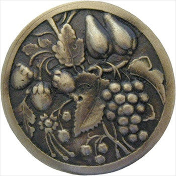 Notting Hill NHK-174-AB: Tuscan Bounty Cabinet Knob - Antique Brass