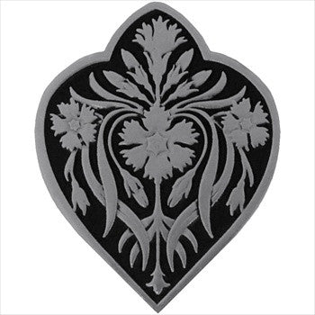Notting Hill NHK-178-BP-D: Dianthus Cabinet Knob - Bright Pewter