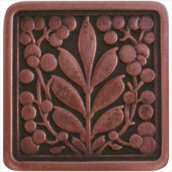 Notting Hill NHK-179-AC: Mountain Ash Cabinet Knob - Antique Copper