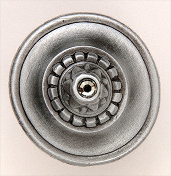 Notting Hill NHK-210-AP: Portobello Road Cabinet Knob - Swarovski Crystal/Antique Pewter