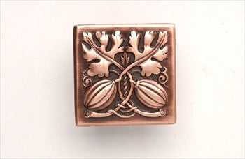 Notting Hill NHK-251-AC: Autumn Squash Cabinet Knob - Antique Copper