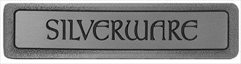 Notting Hill NHP-301-AP: 3" cc Silverware Cabinet Pull (horizontal) - Antique Pewter