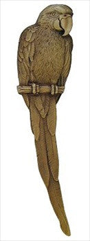 Notting Hill NHP-329-AB-L: 3" cc McCaw (Left Side) Cabinet Pull - Antique Brass