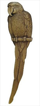 Notting Hill NHP-329-AB-R: 3" cc McCaw (Right Side) Cabinet Pull - Antique Brass