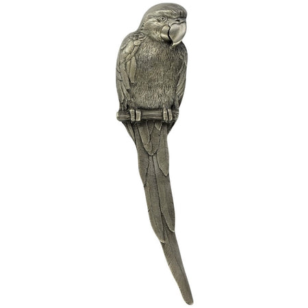 Notting Hill NHP-329-AP-L: 3" cc McCaw (Left Side) Cabinet Pull - Antique Pewter