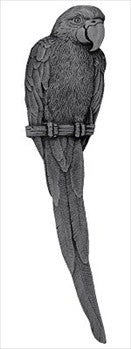Notting Hill NHP-329-BP-L: 3" cc McCaw (Left Side) Cabinet Pull - Brilliant Pewter