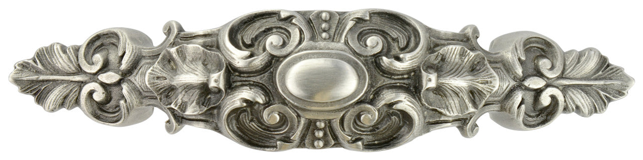 Notting Hill NHP-611-AP: 4" cc Queensway Cabinet Pull - Antique Pewter