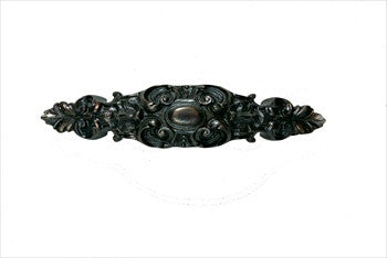 Notting Hill NHP-611-DB: 4" cc Queensway Cabinet Pull - Dark Brass
