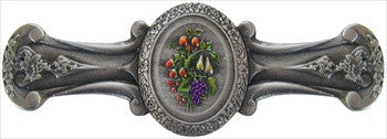 Notting Hill NHP-613-PHT: 3" cc Fruit Bouquet Cabinet Pull - Pewter