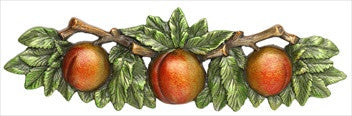 Notting Hill NHP-654-PHT: 3" cc Georgia Peach Cabinet Pull - Pewter