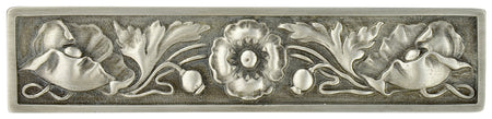 Notting Hill NHP-675-AP: 3" cc Poppy Cabinet Pull - Antique Pewter