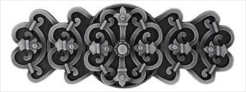 Notting Hill NHP-676-AP: 3" cc Chateau Cabinet Pull - Antique Pewter