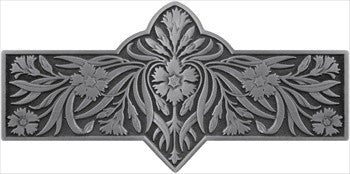 Notting Hill NHP-678-AP: 3" cc Dianthus Cabinet Pull - Antique Pewter