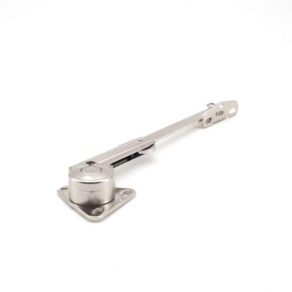 Sugatsune NSDX-35RK: Adjustable Soft Down Lid Stay (right) - Nickel