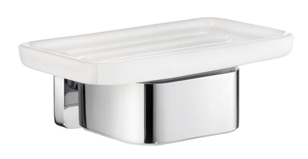 Smedbo OK442P: Ice Soap Dish w/Holder - Polished Chrome