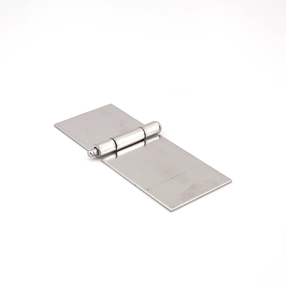 Sugatsune OLYA-128S: 128mm Removable Pin Weld-On Butt Hinge - Stainless Steel