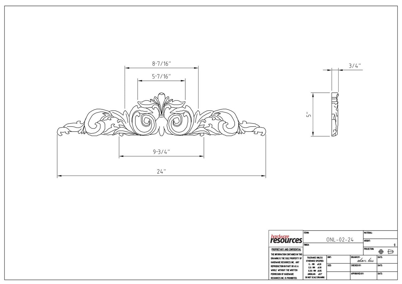 Specification Drawing