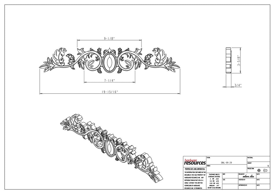 Specification Drawing