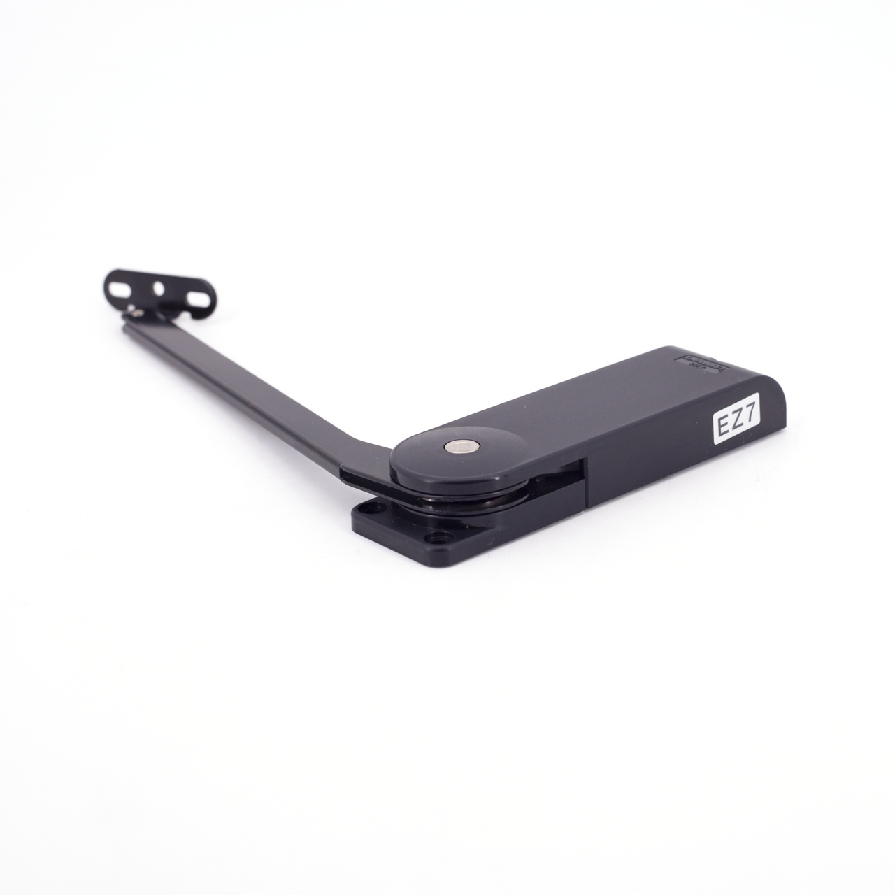 Sugatsune OV-EZ-7L/BL: Lift Assist Mechanism for Over-The-Top Flipper Doors - Nickel/Black