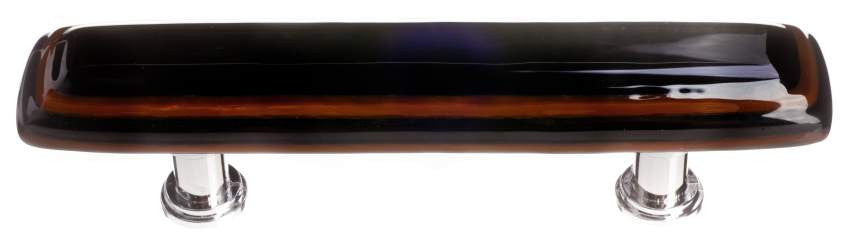 Sietto P-101: 3" cc Stratum Cabinet Pull - Woodland & Black