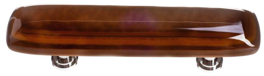 Sietto P-102: 3" cc Stratum Cabinet Pull - Woodland & Umber