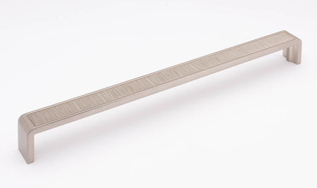 Sietto P-2001-12-SN: 12" cc Brushed Cabinet Pull - Satin Nickel