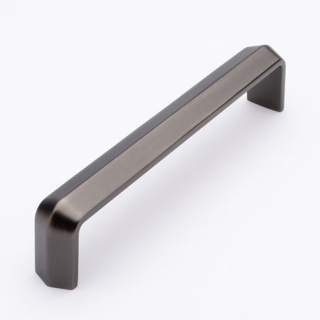 Sietto P-2003-6-G: 6" cc Eternity Cabinet Pull - Gunmetal