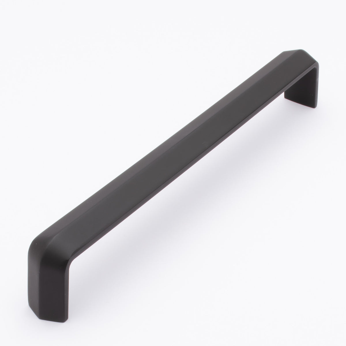 Sietto P-2003-8-MB: 8" cc Eternity Cabinet Pull - Matte Black