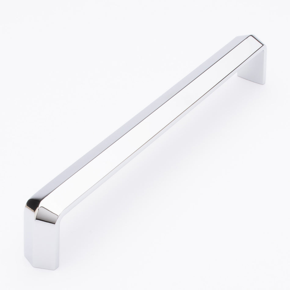 Sietto P-2003-8-PC: 8" cc Eternity Cabinet Pull - Polished Chrome