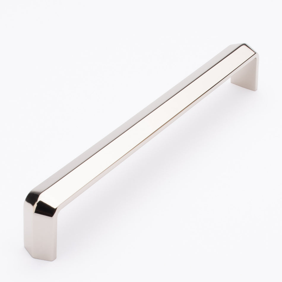 Sietto P-2003-8-PN: 8" cc Eternity Cabinet Pull - Polished Nickel