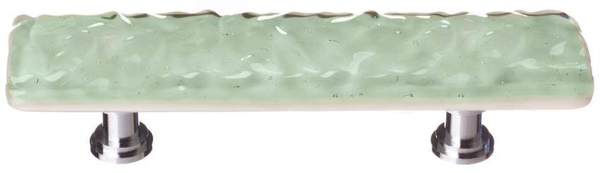 Sietto P-201: 3" cc Glacier Cabinet Pull - Spruce Green