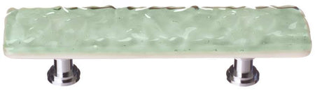 Sietto P-201: 3" cc Glacier Cabinet Pull - Spruce Green