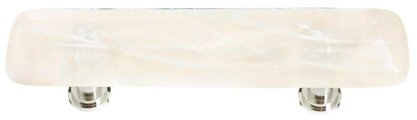Sietto P-500: 3" cc Cirrus Cabinet Pull - Vanilla & White
