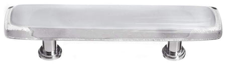 Sietto P-710: 3" cc Reflective Cabinet Pull - Blue-Grey