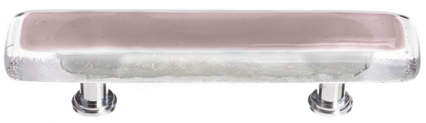 Sietto P-718: 3" cc Reflective Cabinet Pull - Purple