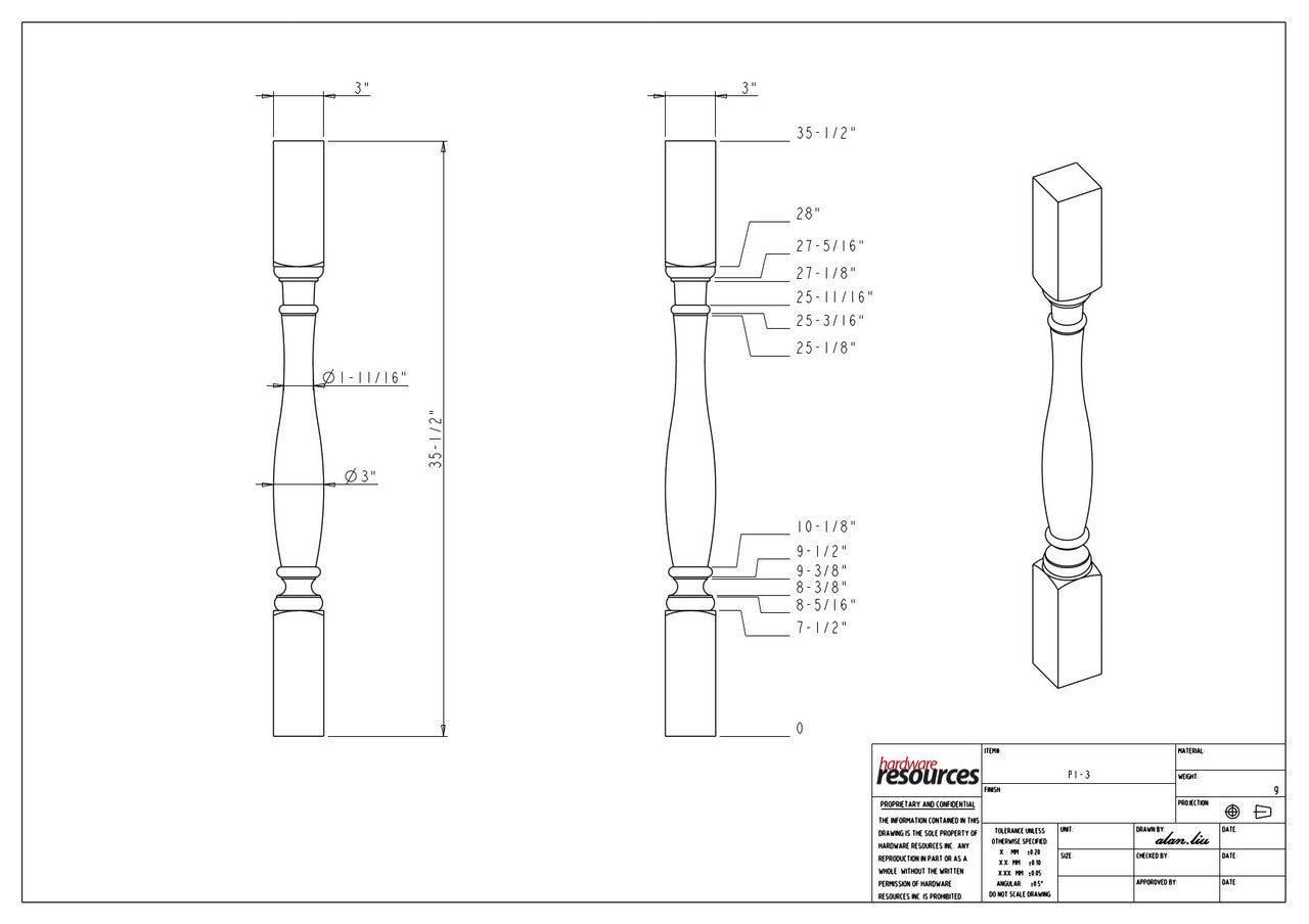 Specification Drawing