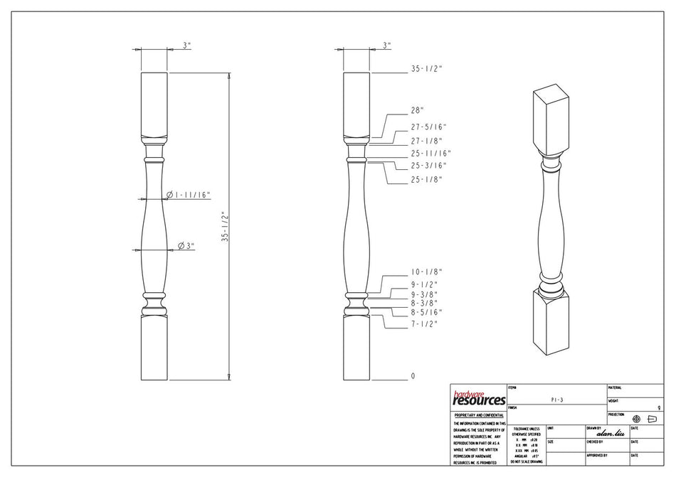 Specification Drawing